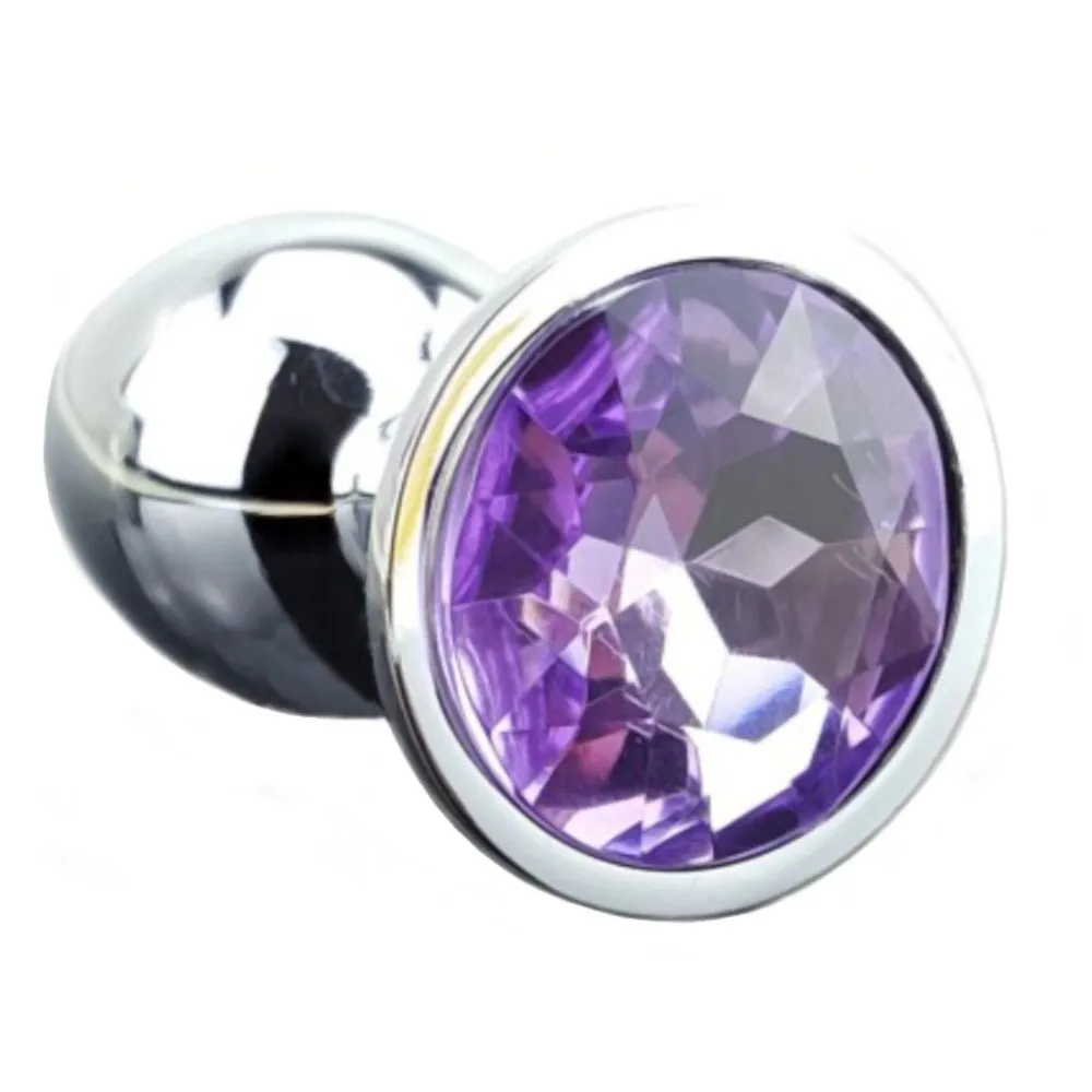 13 Colors Jeweled 2 Metal Plug