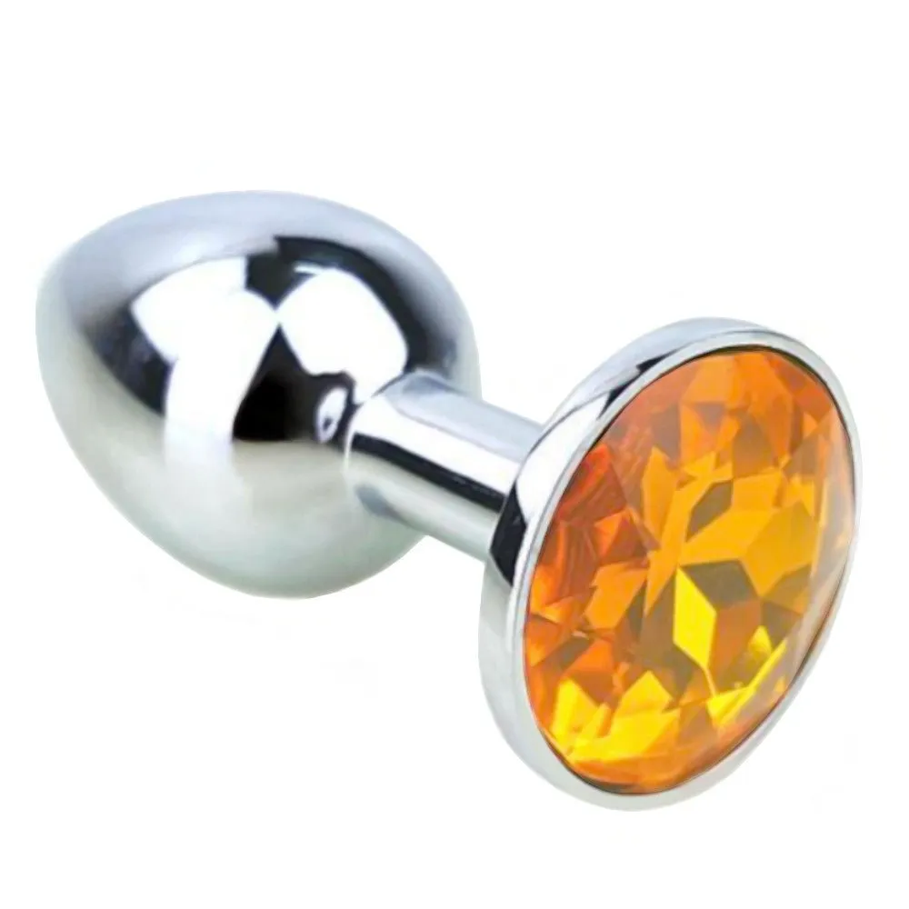 13 Colors Jeweled 2 Metal Plug