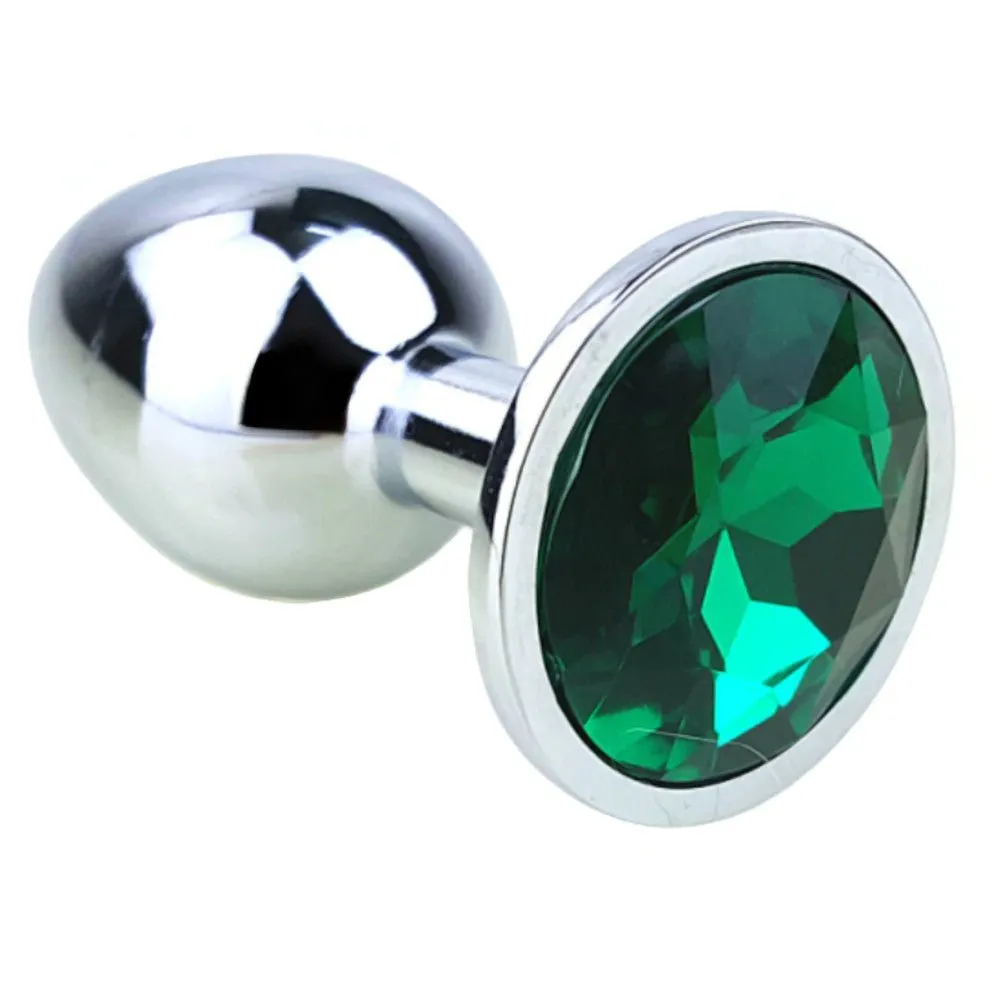 13 Colors Jeweled 2 Metal Plug