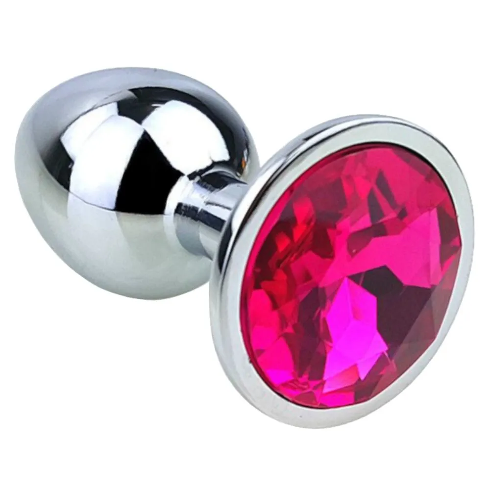 13 Colors Jeweled 2 Metal Plug