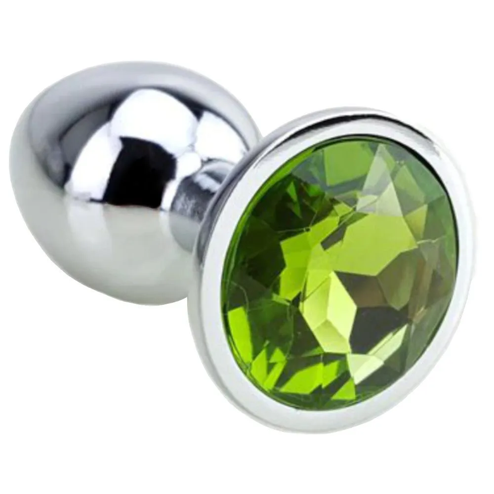 13 Colors Jeweled 2 Metal Plug