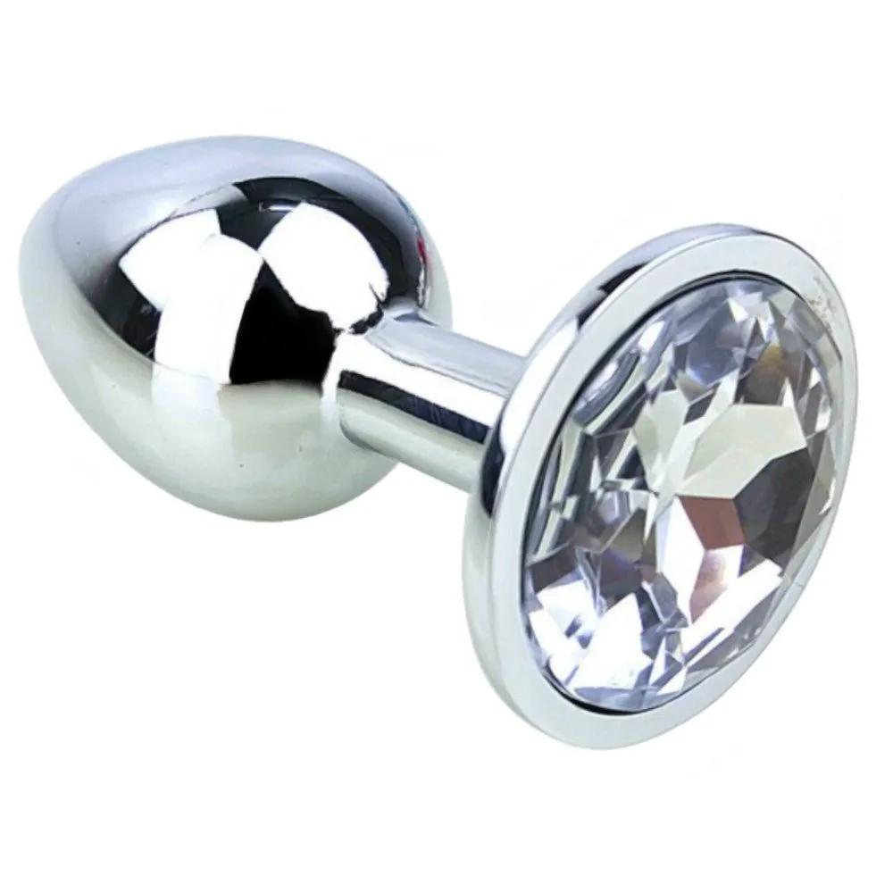 13 Colors Jeweled 2 Metal Plug