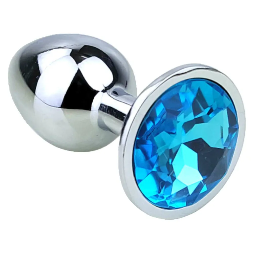 13 Colors Jeweled 2 Metal Plug