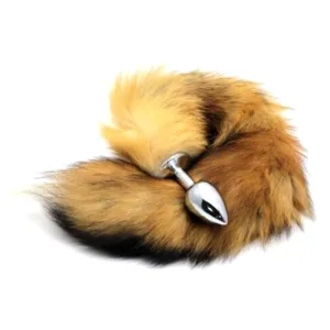 17 Tail Brown Fox 3 Stainless steel Plug sizes available