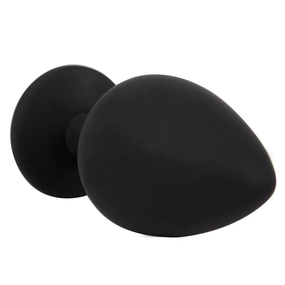 2 Colors Jeweled Silicone Plug