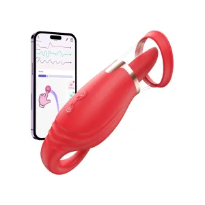 3 in 1 Sucking and Licking Clitoris Vibrator Stimulator with App Control