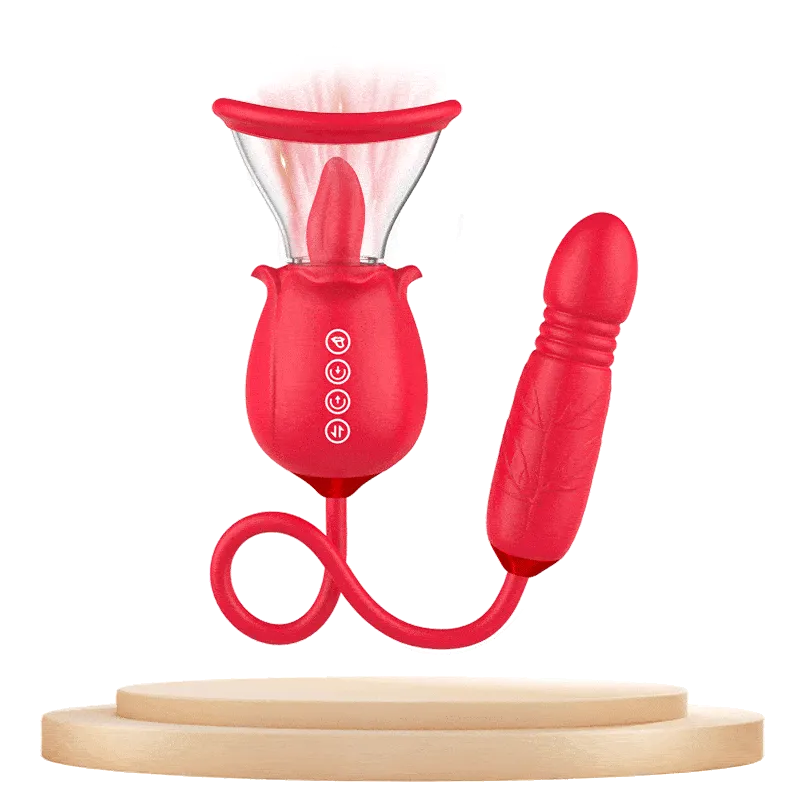 3 in 1 Upgrade Rose Stimulator to Hit all Hot Spots