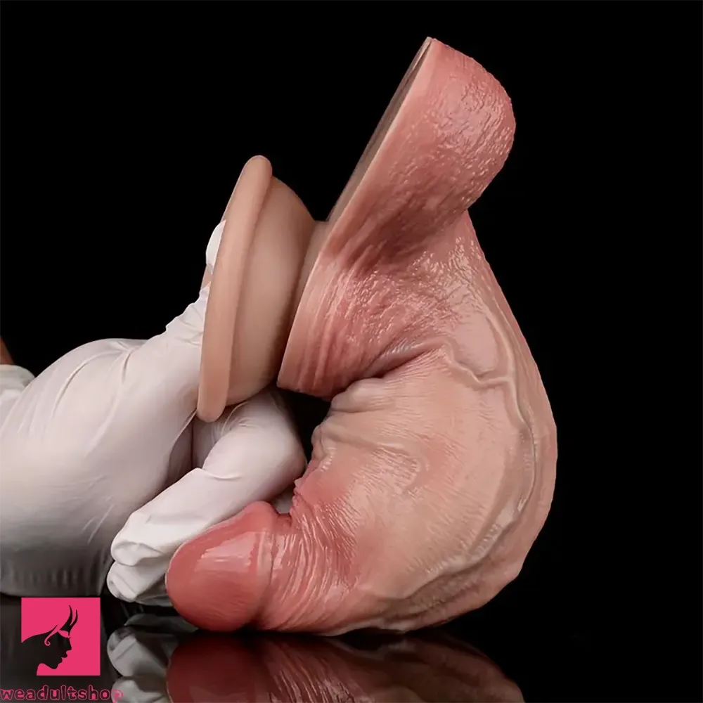 6.5in Silicone Dildo Realistic For Vaginal Stimulation Couple Flirting Cock