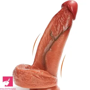 8.7in Realistic Liquid Silicone Big Dildo Durable Manual Adult Skin Feel Toy