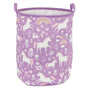 A Little Lovely Company Storage Basket: Unicorn Dreams