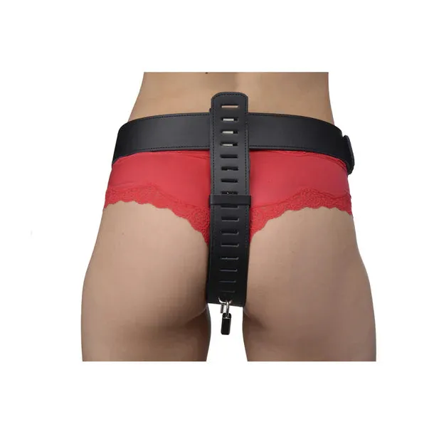Adjustable Female Chastity Belt by XR