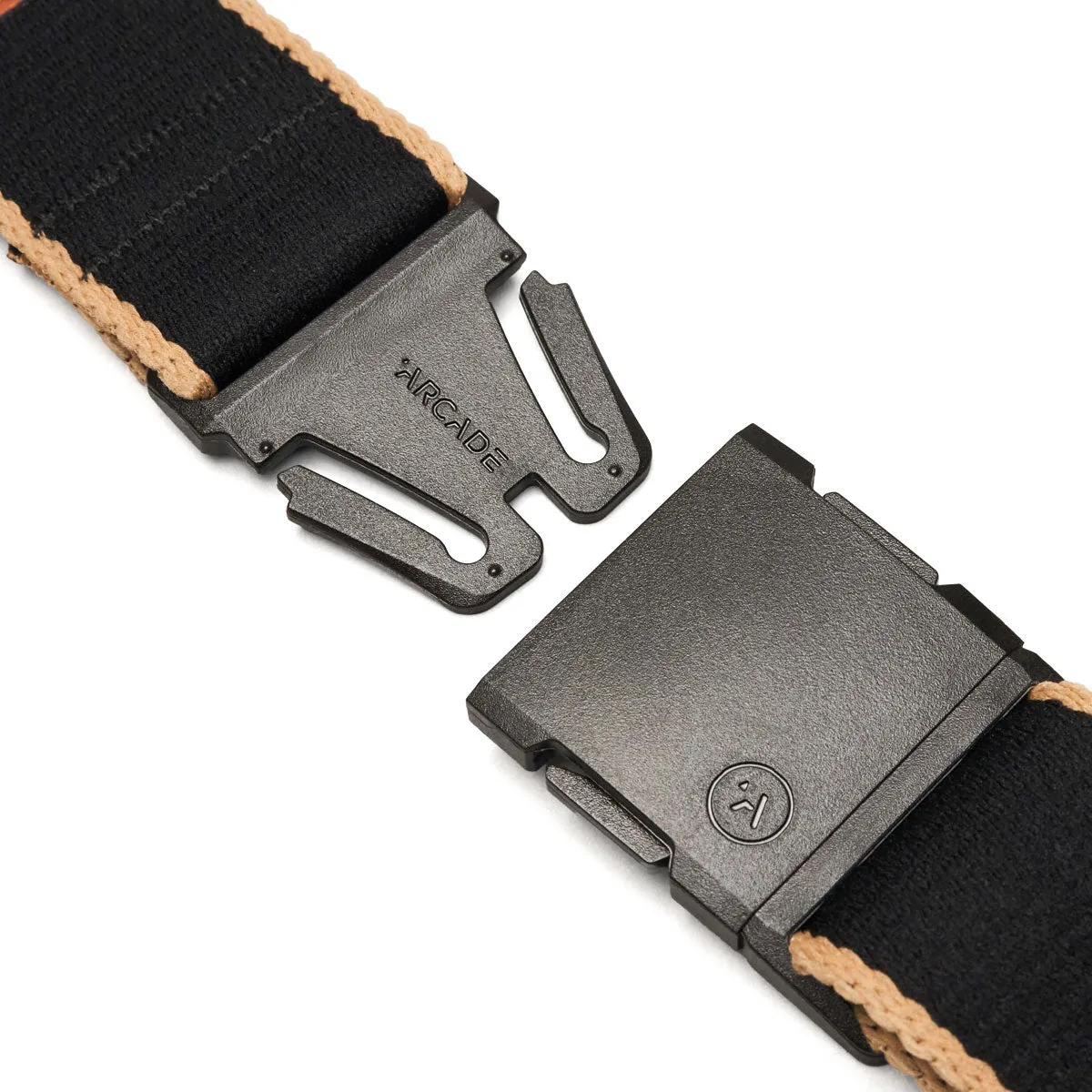 Arcade Blackwood Belt - Black/Sand