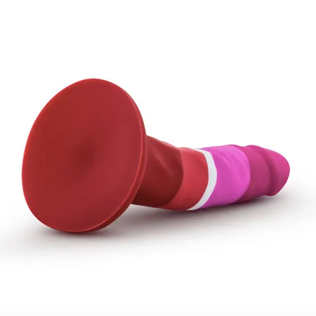Avant Lesbian Pride Silicone Suction Cup Dildo