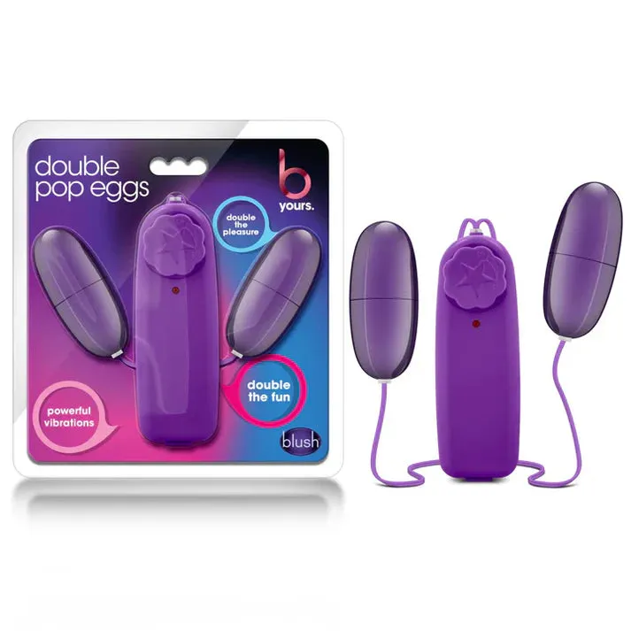 B Yours Double Pop Vibrating Egg by Blush Novelties