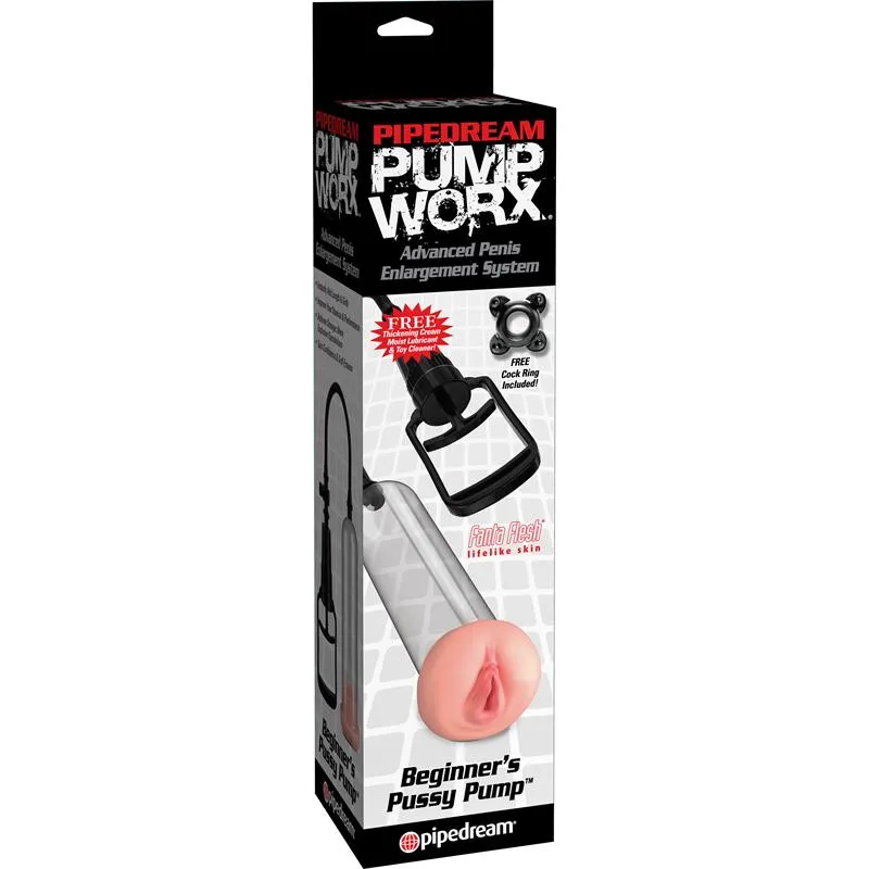 Beginners Pussy Pump | Pipedream Pump Worx | Fanta-Flesh