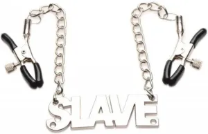 Being Fetish | Slave Nipple Clamps With Chain | Adjustable