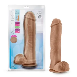 Big John 11.5 Inch Suction Cup Dildo - Caramel