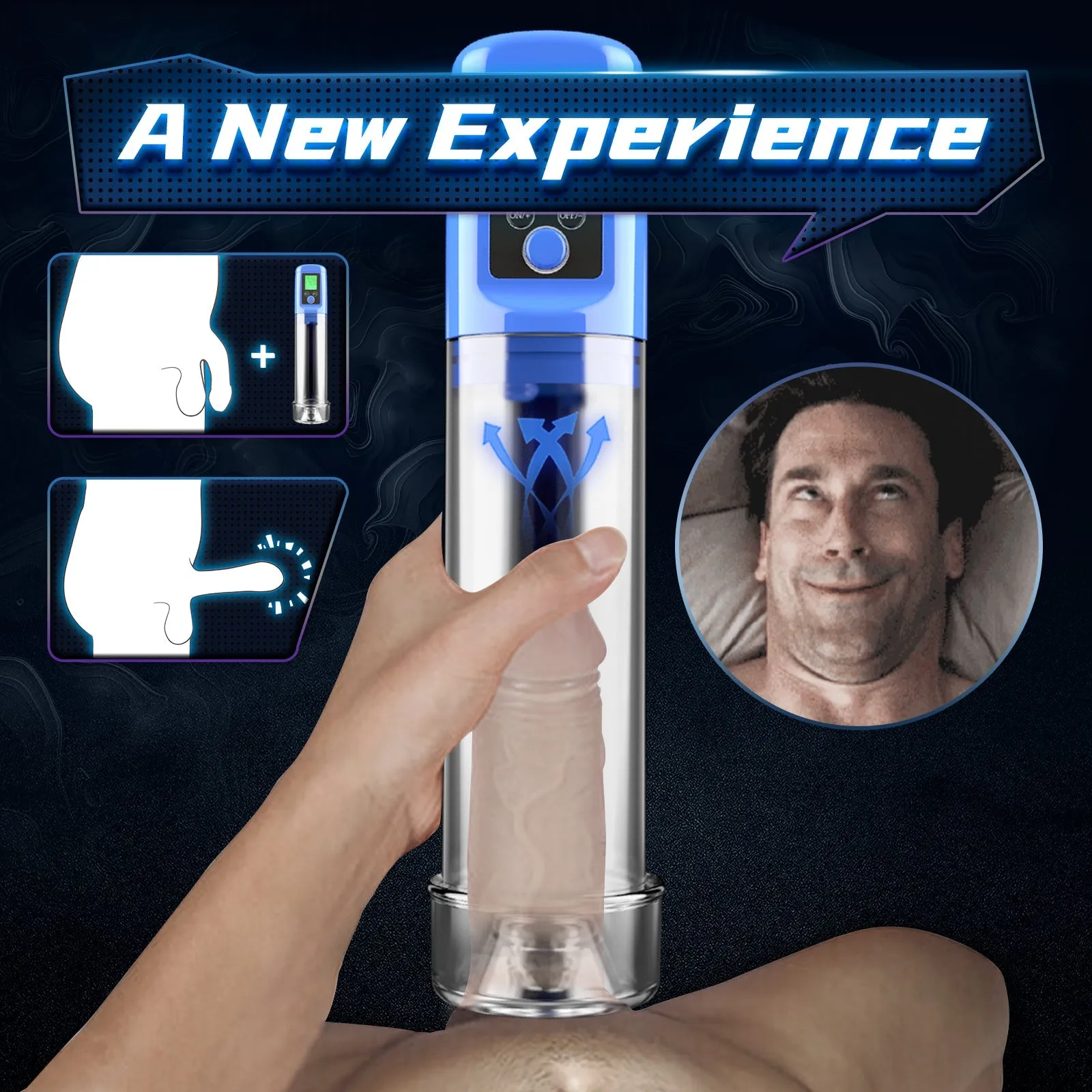 BlissfulBlossom - 3 in 1 Penis Enlargement Pump