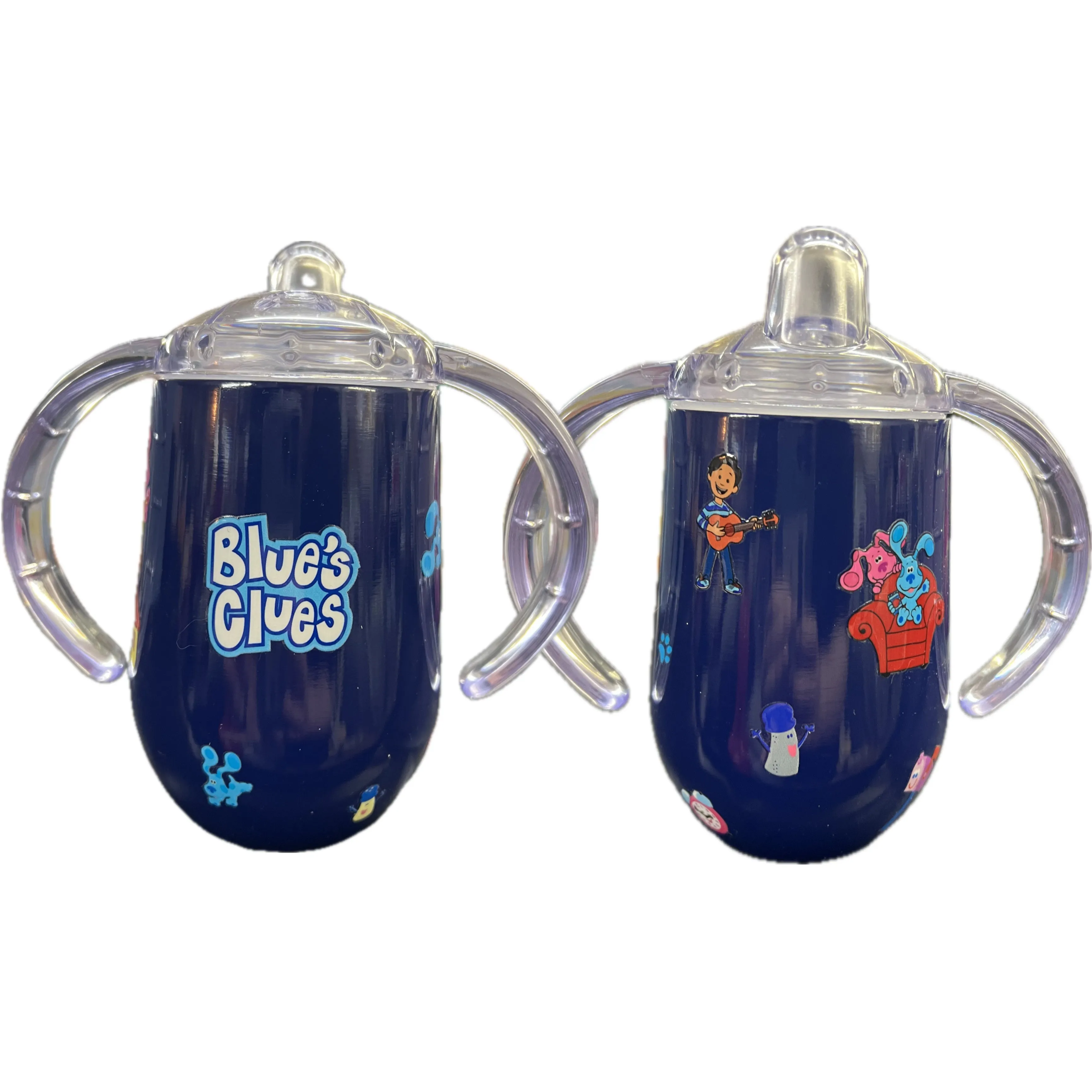 Blue Dog Stainless Steel Sippy Cup