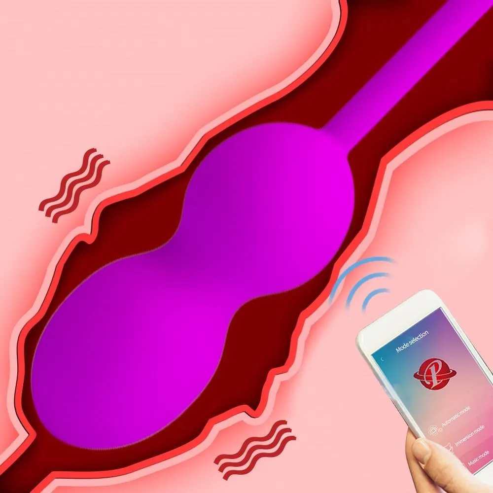 Bluetooth Vibrator | G-Spot Vibrator Vaginal Balls