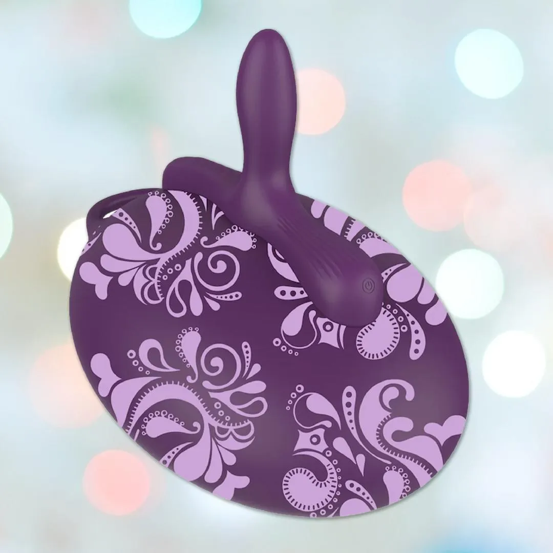 Bouncy Bliss Inflatable Seat Vibrator with 10 Vibration Modes