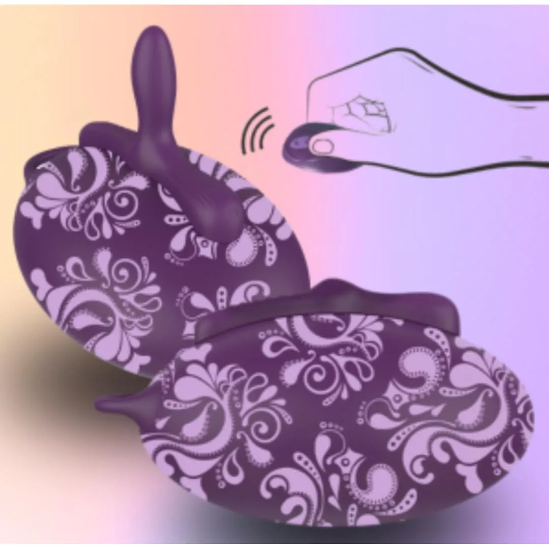 Bouncy Bliss Inflatable Seat Vibrator with 10 Vibration Modes
