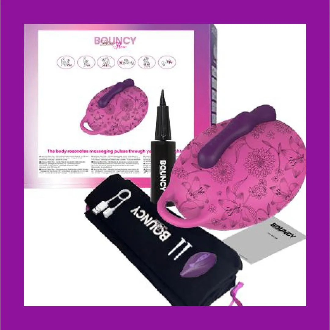 Bouncy Bliss Seat Vibrator with 10 Vibration Modes