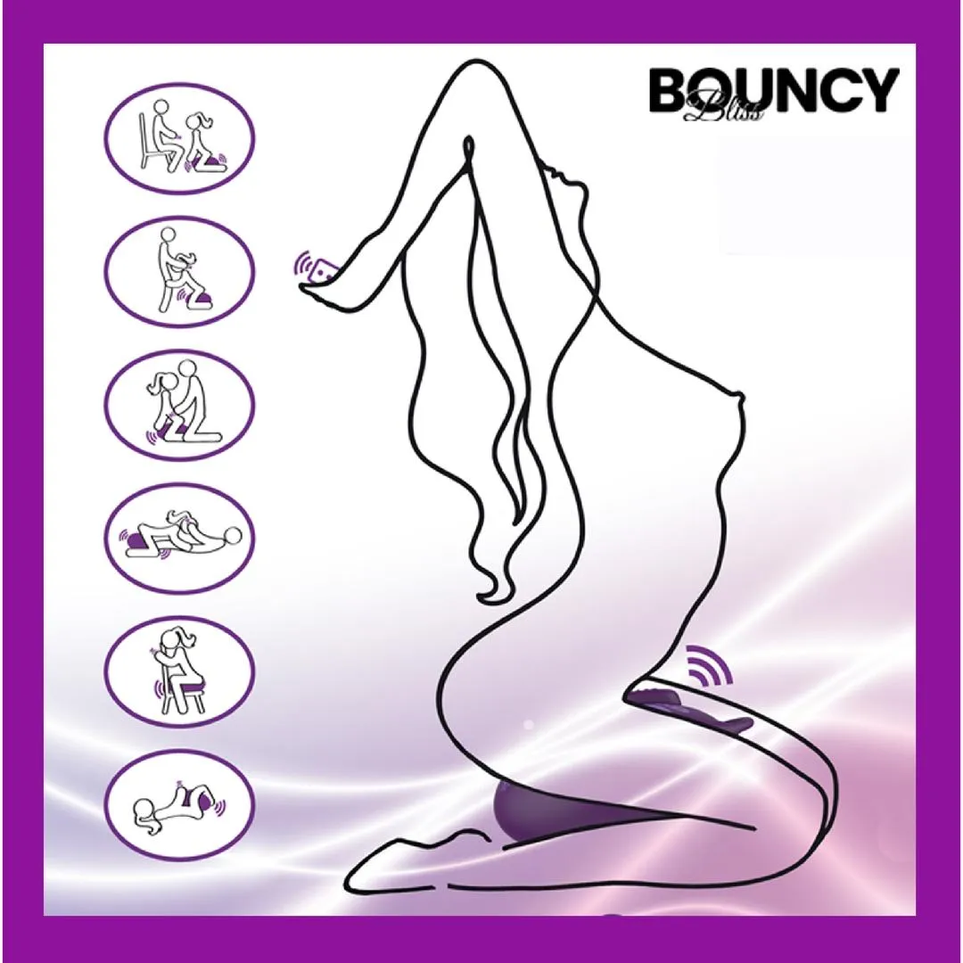 Bouncy Bliss Seat Vibrator with 10 Vibration Modes