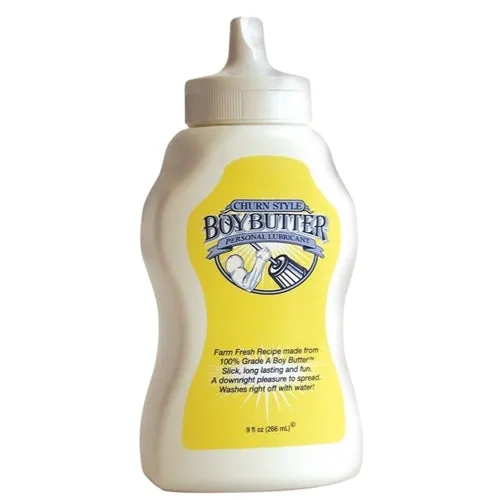 Boy Butter Original Oil Based Lubricant with Coconut Oil 9 oz