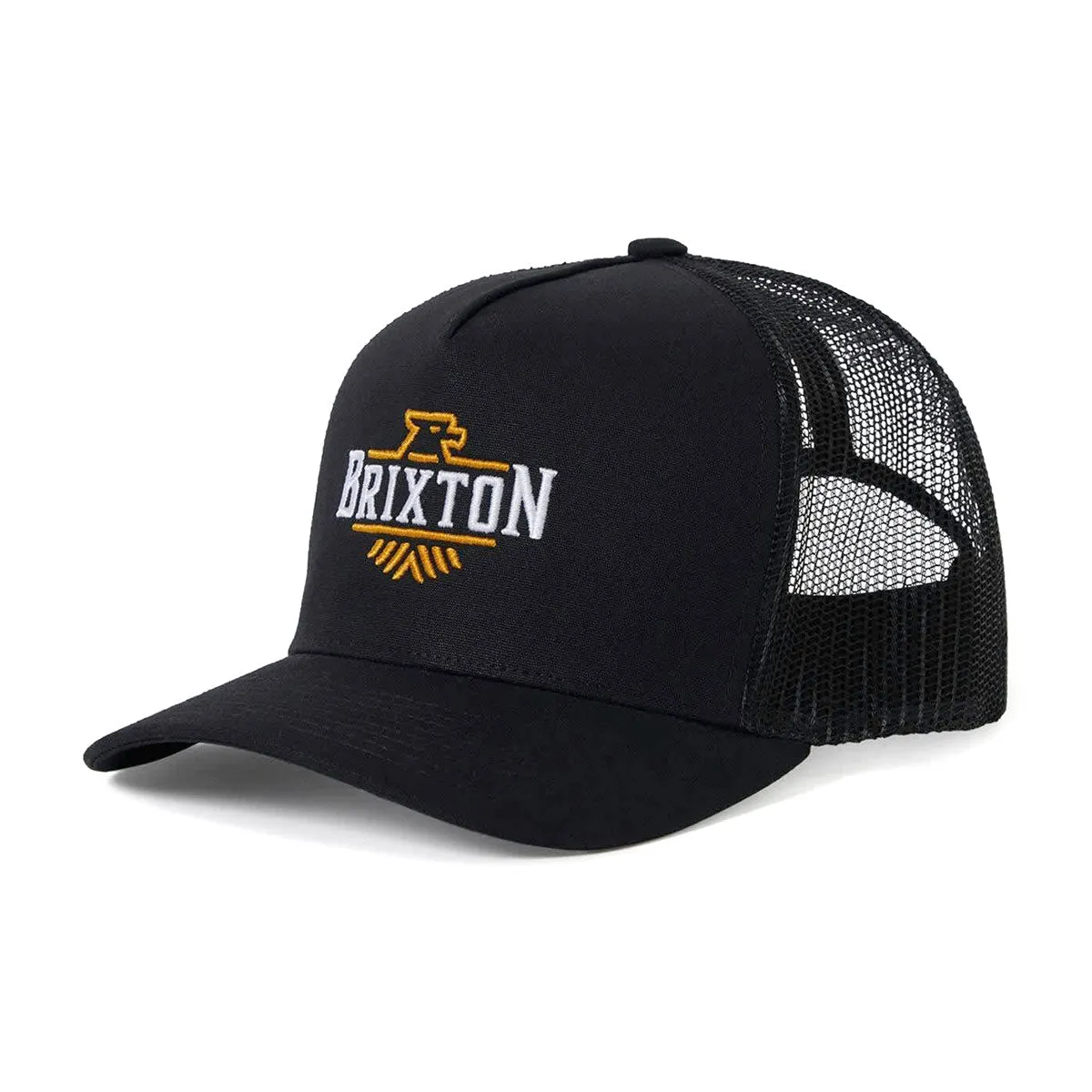 Brixton Skywind C Np Mp Trucker Hat - Black/Black