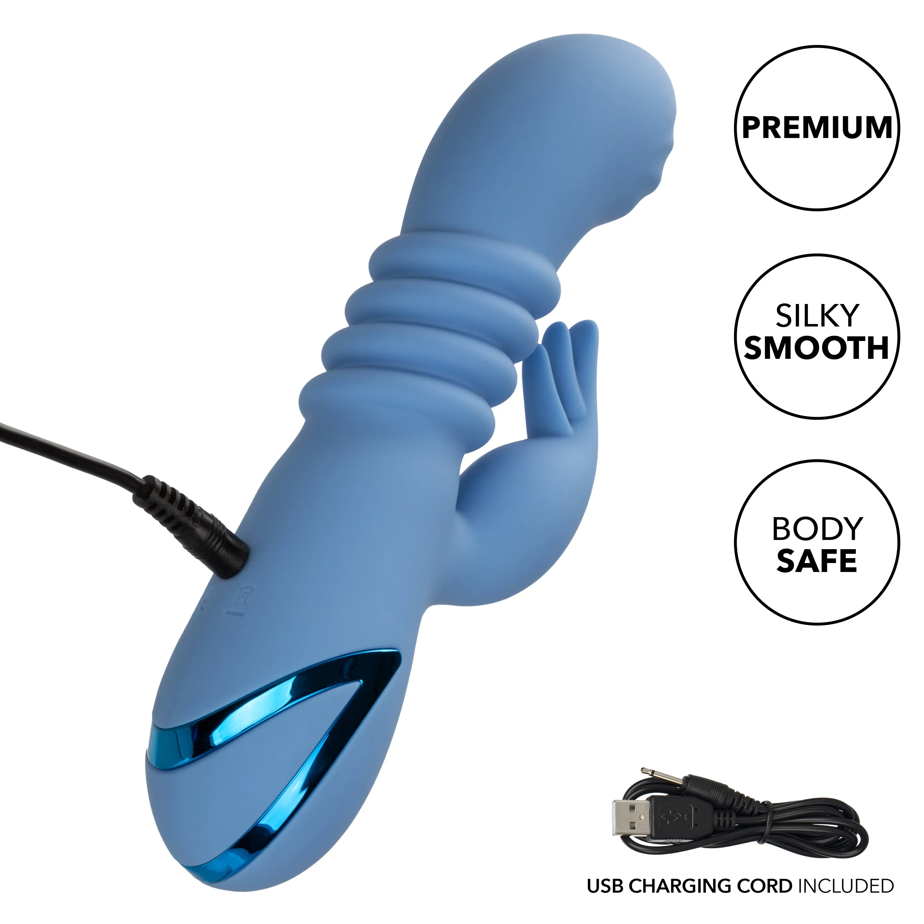 California Dreaming Santa Cruz Coaster Thrusting G-Spot Rabbit Vibrator