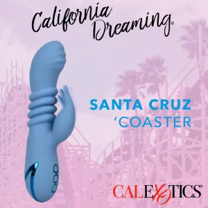 California Dreaming Santa Cruz Coaster Thrusting G-Spot Rabbit Vibrator