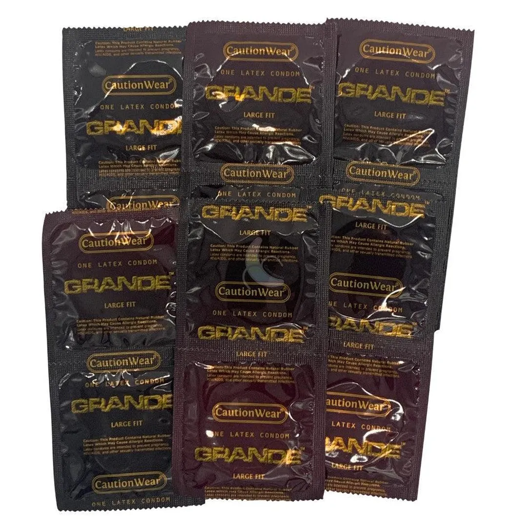 Caution Wear Grande LARGE Fit Condoms