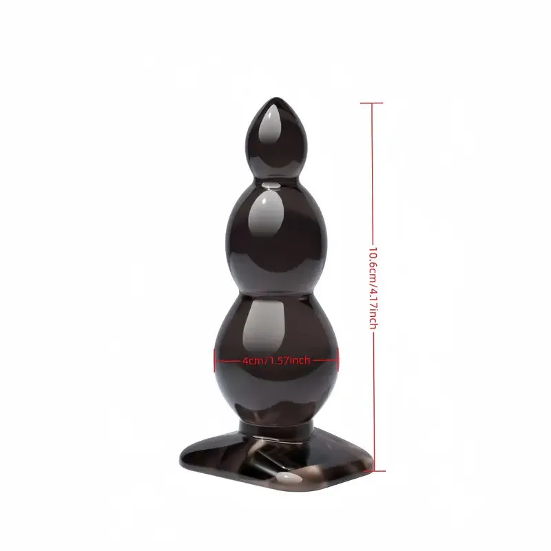 Cylinder SM Anal Plug Hand Washable Anal Beads Accessories