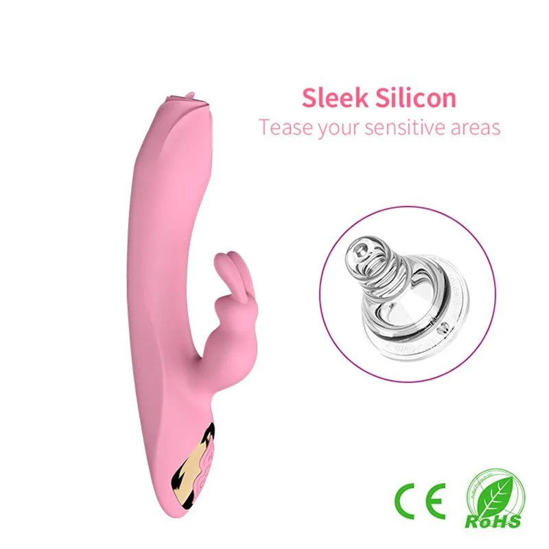 Dibe 12 Female licking rabbit vibrator sex toy