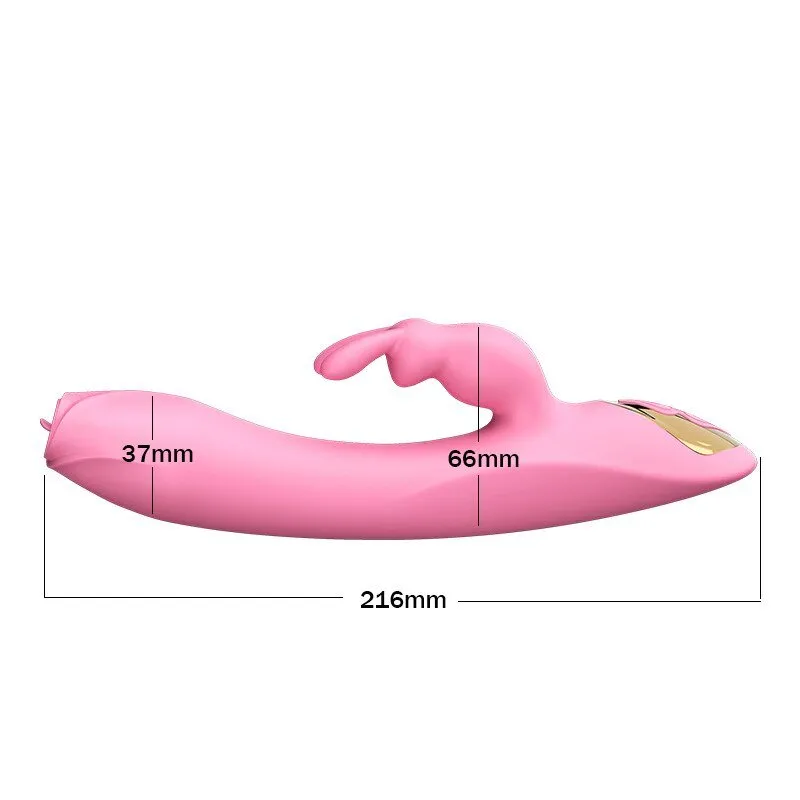 Dibe 12 Female licking rabbit vibrator sex toy