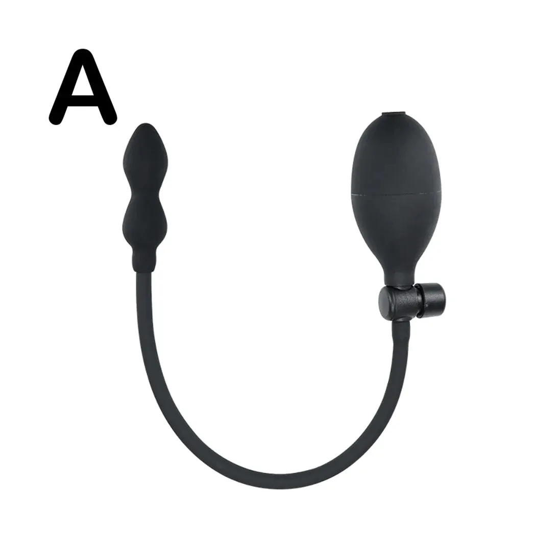 Double Inflatable Anal Plug - Exotic Dual Anal Expansion G Spot Prostate Massage Milking