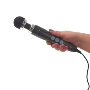 Doxy Number 3 Aluminum Extra Powerful Wand Vibrator -  Disco Black