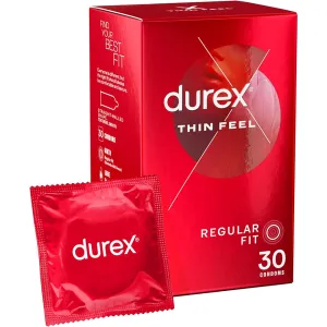 DUREX Thin Feel Latex Condoms 30's Width 54mm