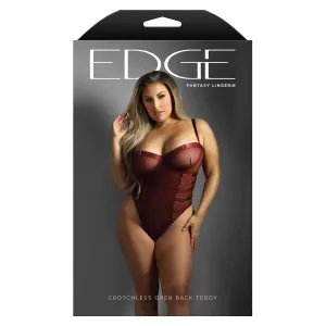 Edge Lace Up Teddy by Fantasy Lingerie