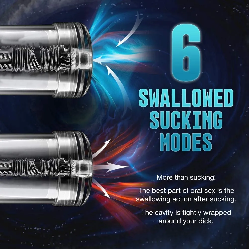 Electric Male Masturbator Cup with Visible Enlargement Function