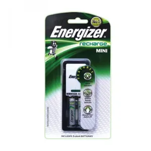 Energizer - Recharge CH2PC3 Mini Charger 2 AAA