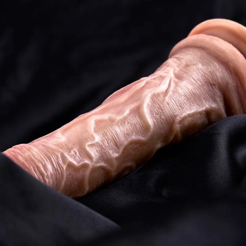 Erocome - Hydrae Thrusting Vibrating Realistic Dildo 8.6 (Brown)