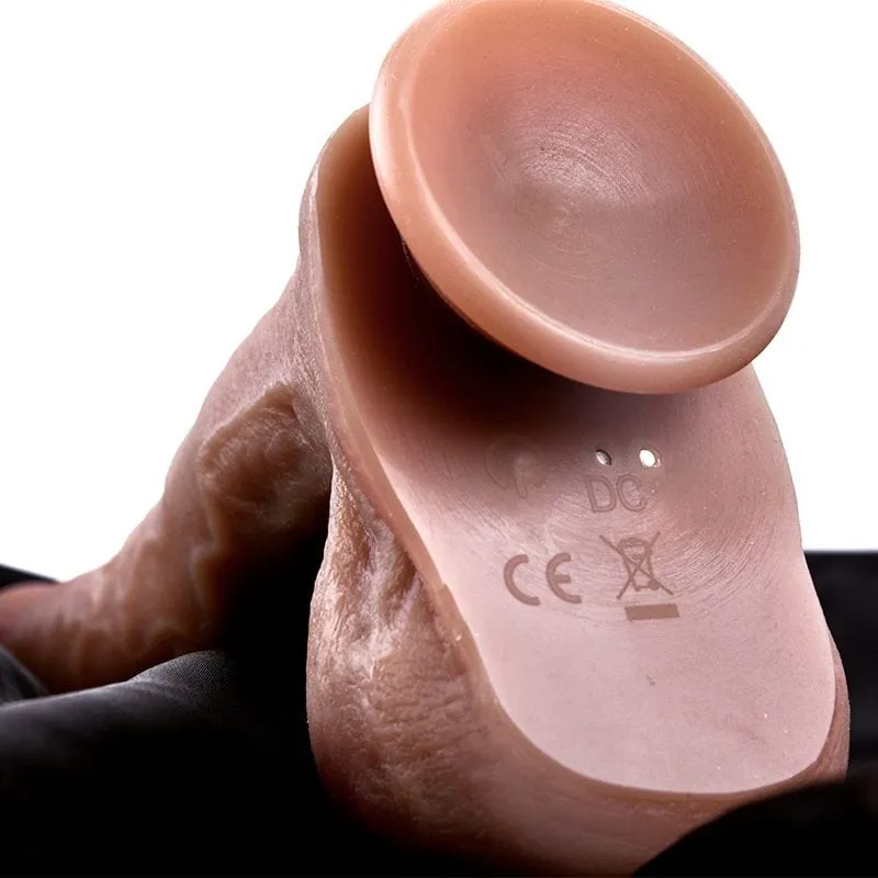 Erocome - Hydrae Thrusting Vibrating Realistic Dildo 8.6 (Brown)