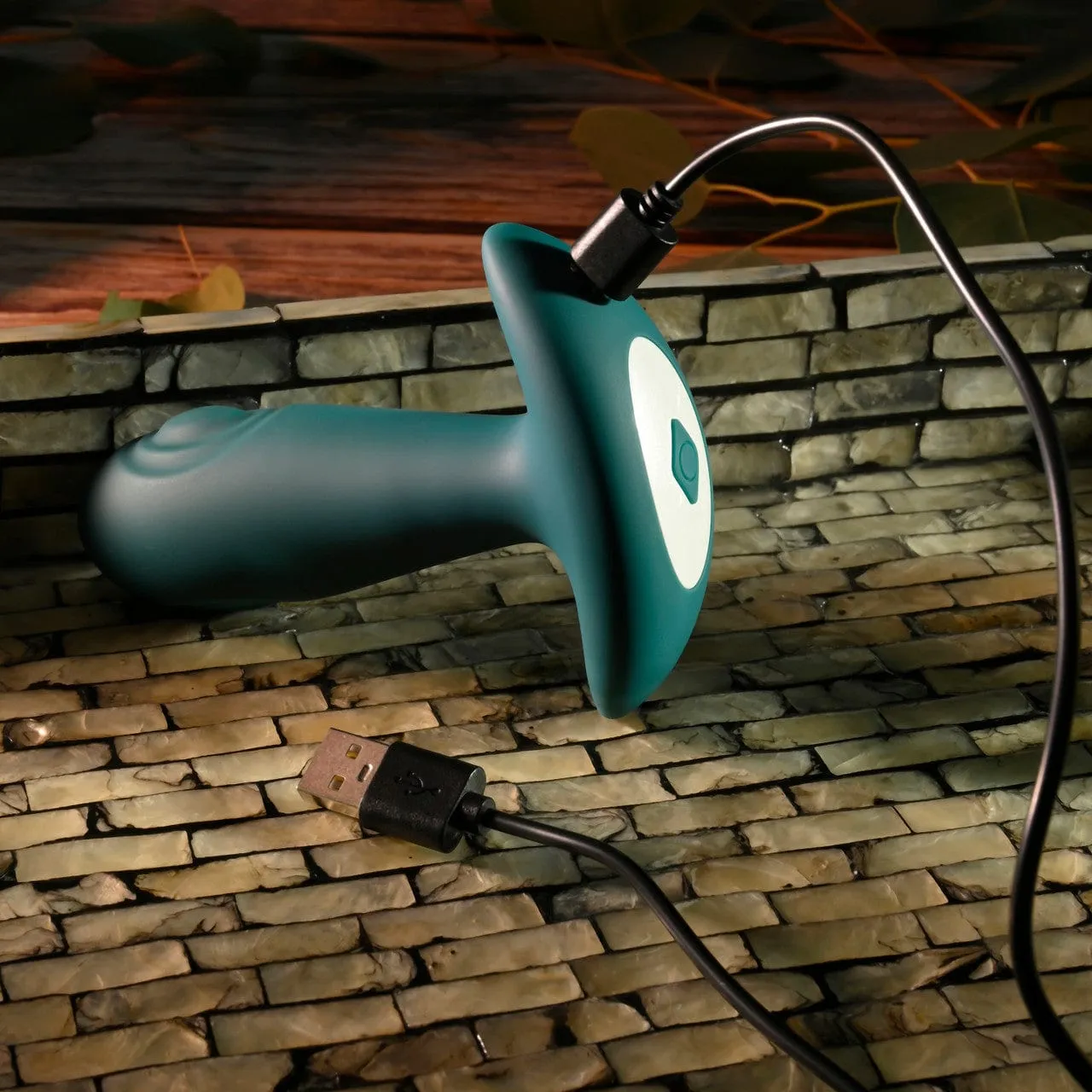 Evolved - Gender X Tunnel Tapper Remote Control Anal Plug (Teal)
