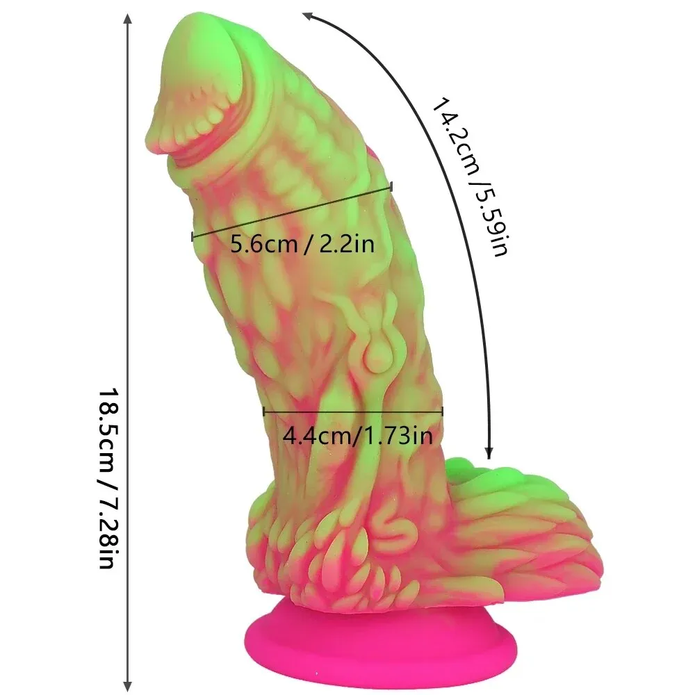 Exotic Dragon Anal Dildo Sex Toys - Lifelike Monster Dildos Vagina Prostate Massager