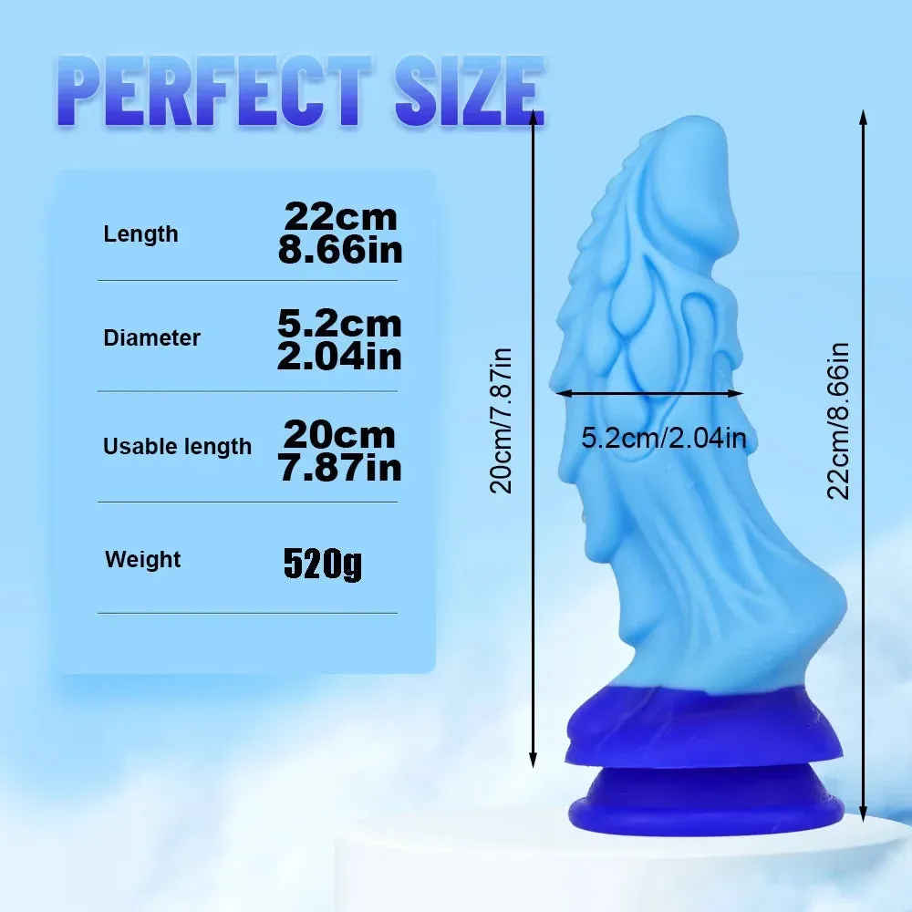 Exotic Monster Dragon Dildos - Silicone Fantasy Dildos Butt Plug Male Female Sex Toys