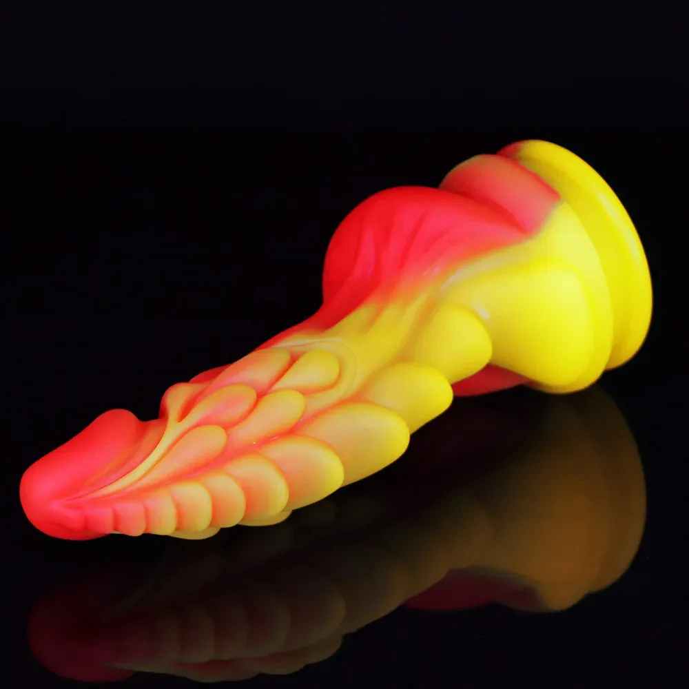 Exotic Monster Dragon Dildos - Silicone Fantasy Dildos Butt Plug Male Female Sex Toys