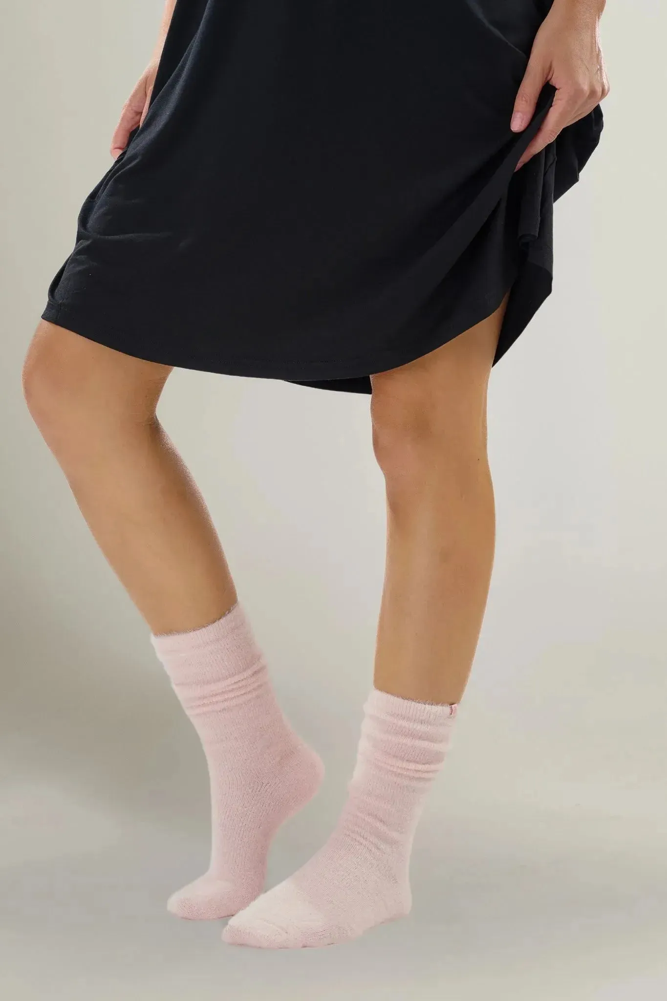 Faceplant Dreams Soft Fuzzy Lounge Socks