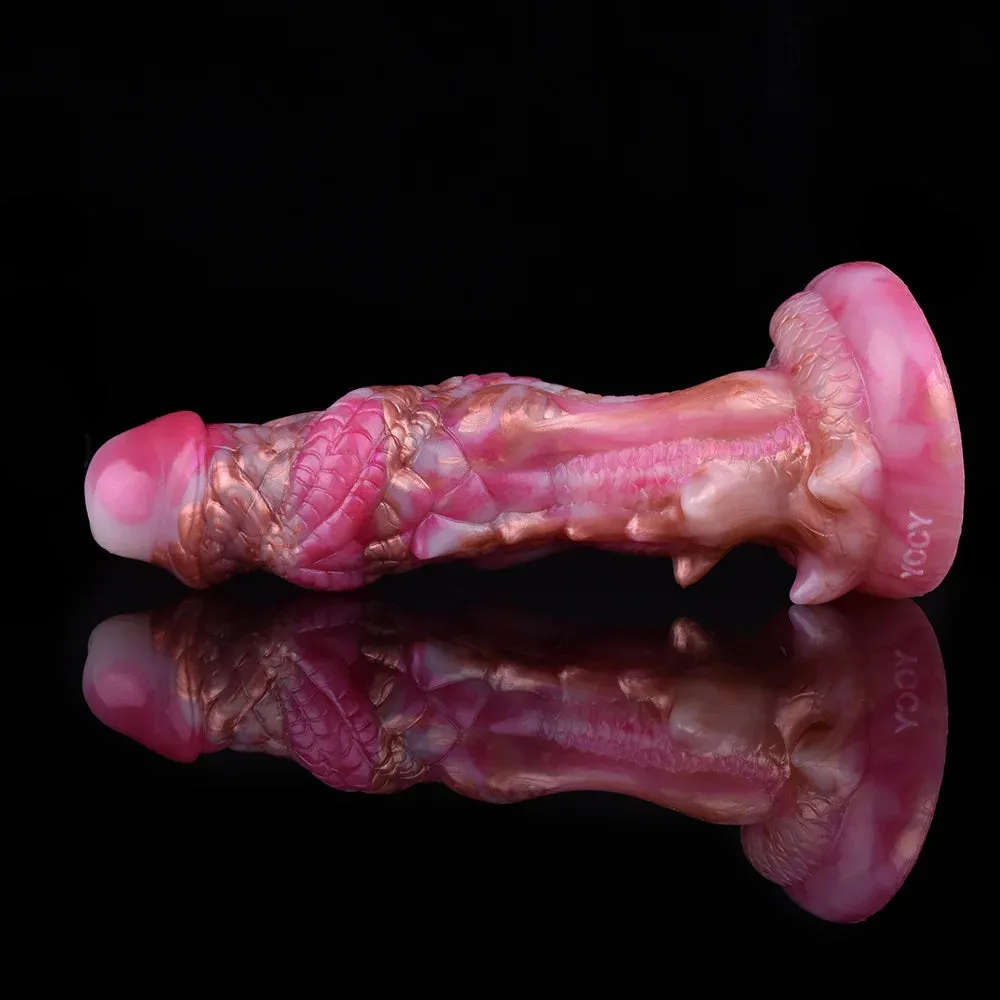 Fantasy Dragon Dildo Butt Plug - Remote Control Vibrating Monsterdildo Prostate Massager